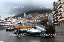 Lewis Hamilton (GBR) Mercedes AMG F1 W07 . 29.05.2015. Formula 1 World Championship, Rd 6, Monaco Grand Prix, Monte Carlo, Monaco, Race Day.