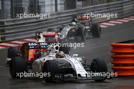 Felipe Massa (BRA) Williams Martini Racing FW38. 29.05.2015. Formula 1 World Championship, Rd 6, Monaco Grand Prix, Monte Carlo, Monaco, Race Day.