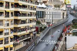 Daniel Ricciardo (AUS) Red Bull Racing RB12 leads behind the FIA Safety Car. 29.05.2015. Formula 1 World Championship, Rd 6, Monaco Grand Prix, Monte Carlo, Monaco, Race Day.