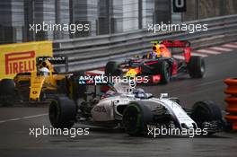 Valtteri Bottas (FIN) Williams Martini Racing FW38. 29.05.2015. Formula 1 World Championship, Rd 6, Monaco Grand Prix, Monte Carlo, Monaco, Race Day.