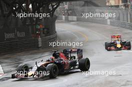 Daniil Kvyat (RUS) Scuderia Toro Rosso STR11. 29.05.2015. Formula 1 World Championship, Rd 6, Monaco Grand Prix, Monte Carlo, Monaco, Race Day.