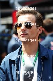 Louis Tomlinson (GBR) One Direction Member. 28.05.2016. Formula 1 World Championship, Rd 6, Monaco Grand Prix, Monte Carlo, Monaco, Qualifying Day.
