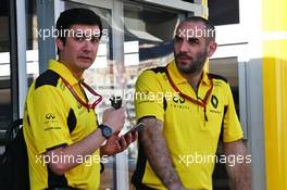 Cyril Abiteboul (FRA) Renault Sport F1 Managing Director (Right). 28.05.2016. Formula 1 World Championship, Rd 6, Monaco Grand Prix, Monte Carlo, Monaco, Qualifying Day.