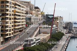 Romain Grosjean (FRA) Haas F1 Team VF-16 and Marcus Ericsson (SWE) Sauber C35. 28.05.2016. Formula 1 World Championship, Rd 6, Monaco Grand Prix, Monte Carlo, Monaco, Qualifying Day.