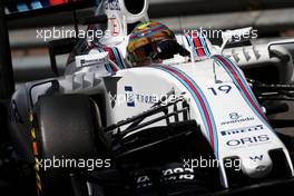 Felipe Massa (BRA), Williams F1 Team  28.05.2016. Formula 1 World Championship, Rd 6, Monaco Grand Prix, Monte Carlo, Monaco, Qualifying Day.