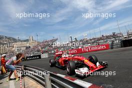 Kimi Raikkonen (FIN), Scuderia Ferrari  28.05.2016. Formula 1 World Championship, Rd 6, Monaco Grand Prix, Monte Carlo, Monaco, Qualifying Day.