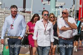 Michiel Mol (NED) (Centre).er  28.05.2016. Formula 1 World Championship, Rd 6, Monaco Grand Prix, Monte Carlo, Monaco, Qualifying Day.