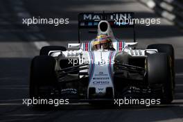 Felipe Massa (BRA), Williams F1 Team  28.05.2016. Formula 1 World Championship, Rd 6, Monaco Grand Prix, Monte Carlo, Monaco, Qualifying Day.