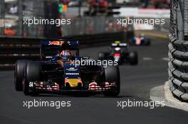 Daniil Kvyat (RUS) Scuderia Toro Rosso STR11. 28.05.2016. Formula 1 World Championship, Rd 6, Monaco Grand Prix, Monte Carlo, Monaco, Qualifying Day.