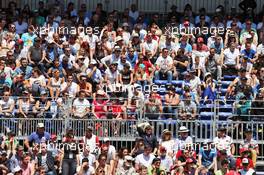 Fans in the grandstand. 28.05.2016. Formula 1 World Championship, Rd 6, Monaco Grand Prix, Monte Carlo, Monaco, Qualifying Day.