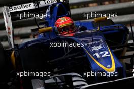 Felipe Nasr (BRA), Sauber F1 Team  28.05.2016. Formula 1 World Championship, Rd 6, Monaco Grand Prix, Monte Carlo, Monaco, Qualifying Day.