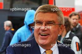 Thomas Bach (GER) IOC President. 29.05.2015. Formula 1 World Championship, Rd 6, Monaco Grand Prix, Monte Carlo, Monaco, Race Day.