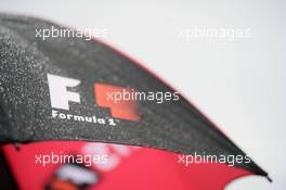 F1 Umbrella. 29.05.2015. Formula 1 World Championship, Rd 6, Monaco Grand Prix, Monte Carlo, Monaco, Race Day.