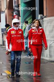 Kimi Raikkonen (FIN) Ferrari. 29.05.2015. Formula 1 World Championship, Rd 6, Monaco Grand Prix, Monte Carlo, Monaco, Race Day.