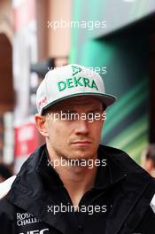 Nico Hulkenberg (GER) Sahara Force India F1. 29.05.2015. Formula 1 World Championship, Rd 6, Monaco Grand Prix, Monte Carlo, Monaco, Race Day.