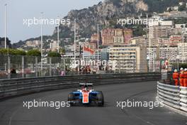 Pascal Wehrlein (GER), Manor Racing  26.05.2016. Formula 1 World Championship, Rd 6, Monaco Grand Prix, Monte Carlo, Monaco, Practice Day.