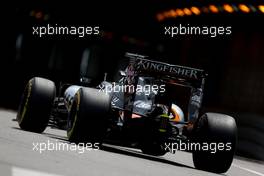 Nico Hulkenberg (GER), Sahara Force India  26.05.2016. Formula 1 World Championship, Rd 6, Monaco Grand Prix, Monte Carlo, Monaco, Practice Day.