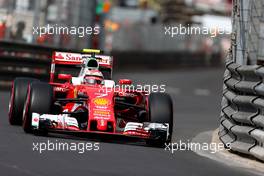 Kimi Raikkonen (FIN), Scuderia Ferrari  26.05.2016. Formula 1 World Championship, Rd 6, Monaco Grand Prix, Monte Carlo, Monaco, Practice Day.