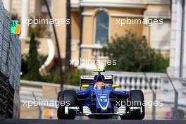 Felipe Nasr (BRA), Sauber F1 Team  26.05.2016. Formula 1 World Championship, Rd 6, Monaco Grand Prix, Monte Carlo, Monaco, Practice Day.