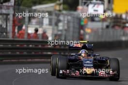 Carlos Sainz (ESP), Scuderia Toro Rosso  26.05.2016. Formula 1 World Championship, Rd 6, Monaco Grand Prix, Monte Carlo, Monaco, Practice Day.