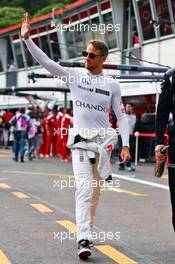 Jenson Button (GBR) McLaren. 26.05.2016. Formula 1 World Championship, Rd 6, Monaco Grand Prix, Monte Carlo, Monaco, Practice Day.