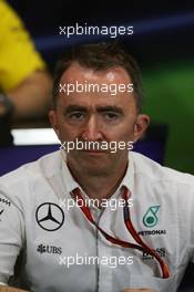 Paddy Lowe (GBR) Mercedes AMG F1 Executive Director (Technical) in the FIA Press Conference. 26.05.2016. Formula 1 World Championship, Rd 6, Monaco Grand Prix, Monte Carlo, Monaco, Practice Day.