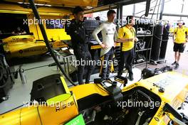 Esteban Ocon (FRA), Third Driver, Renault Sport F1 Team and Jolyon Palmer (GBR), Renault Sport F1 Team  26.05.2016. Formula 1 World Championship, Rd 6, Monaco Grand Prix, Monte Carlo, Monaco, Practice Day.