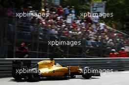Jolyon Palmer (GBR) Renault Sport F1 Team RS16. 26.05.2016. Formula 1 World Championship, Rd 6, Monaco Grand Prix, Monte Carlo, Monaco, Practice Day.