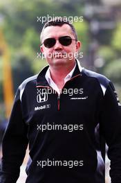 Eric Boullier (FRA) McLaren Racing Director. 26.05.2016. Formula 1 World Championship, Rd 6, Monaco Grand Prix, Monte Carlo, Monaco, Practice Day.