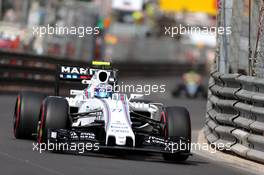 Valtteri Bottas (FIN), Williams F1 Team  26.05.2016. Formula 1 World Championship, Rd 6, Monaco Grand Prix, Monte Carlo, Monaco, Practice Day.
