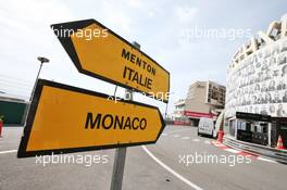 Monaco atmosphere. 25.05.2016. Formula 1 World Championship, Rd 6, Monaco Grand Prix, Monte Carlo, Monaco, Preparation Day.