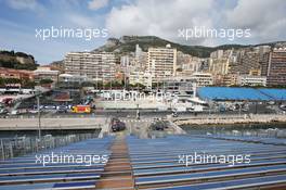 A grandstand view. 25.05.2016. Formula 1 World Championship, Rd 6, Monaco Grand Prix, Monte Carlo, Monaco, Preparation Day.