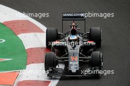 Fernando Alonso (ESP) McLaren MP4-31. 28.10.2016. Formula 1 World Championship, Rd 19, Mexican Grand Prix, Mexico City, Mexico, Practice Day.