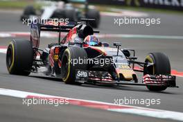 Daniil Kvyat (RUS) Scuderia Toro Rosso  28.10.2016. Formula 1 World Championship, Rd 19, Mexican Grand Prix, Mexico City, Mexico, Practice Day.