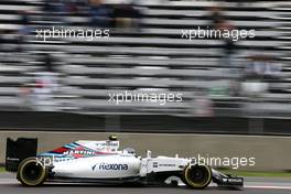 Valtteri Bottas (FIN) Williams F1 Team  28.10.2016. Formula 1 World Championship, Rd 19, Mexican Grand Prix, Mexico City, Mexico, Practice Day.