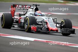 Romain Grosjean (FRA) Haas F1 Team  28.10.2016. Formula 1 World Championship, Rd 19, Mexican Grand Prix, Mexico City, Mexico, Practice Day.