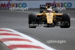 Kevin Magnussen (DEN) Renault Sport F1 Team  28.10.2016. Formula 1 World Championship, Rd 19, Mexican Grand Prix, Mexico City, Mexico, Practice Day.