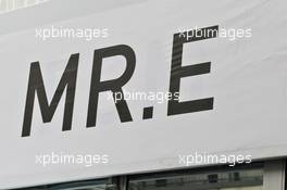 FOM hospitality renamed Mr. E for Bernie Ecclestone (GBR). 28.10.2016. Formula 1 World Championship, Rd 19, Mexican Grand Prix, Mexico City, Mexico, Practice Day.