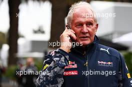 Dr Helmut Marko (AUT) Red Bull Motorsport Consultant. 28.10.2016. Formula 1 World Championship, Rd 19, Mexican Grand Prix, Mexico City, Mexico, Practice Day.