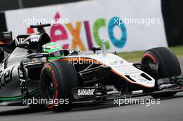Nico Hulkenberg (GER) Sahara Force India F1 VJM09. 28.10.2016. Formula 1 World Championship, Rd 19, Mexican Grand Prix, Mexico City, Mexico, Practice Day.