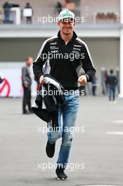 Nico Hulkenberg (GER) Sahara Force India F1. 28.10.2016. Formula 1 World Championship, Rd 19, Mexican Grand Prix, Mexico City, Mexico, Practice Day.