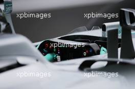 Nico Rosberg (GER) Mercedes AMG F1 W07 Hybrid - steering wheel. 28.10.2016. Formula 1 World Championship, Rd 19, Mexican Grand Prix, Mexico City, Mexico, Practice Day.