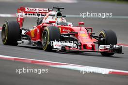 Sebastian Vettel (GER) Scuderia Ferrari  28.10.2016. Formula 1 World Championship, Rd 19, Mexican Grand Prix, Mexico City, Mexico, Practice Day.