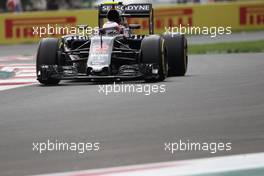 Jenson Button (GBR) McLaren MP4-31. 28.10.2016. Formula 1 World Championship, Rd 19, Mexican Grand Prix, Mexico City, Mexico, Practice Day.