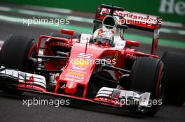Sebastian Vettel (GER) Ferrari SF16-H. 28.10.2016. Formula 1 World Championship, Rd 19, Mexican Grand Prix, Mexico City, Mexico, Practice Day.