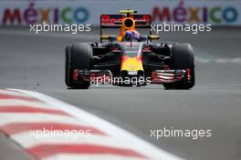 Max Verstappen (NLD) Red Bull Racing  28.10.2016. Formula 1 World Championship, Rd 19, Mexican Grand Prix, Mexico City, Mexico, Practice Day.