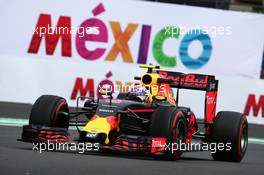 Max Verstappen (NLD) Red Bull Racing RB12. 28.10.2016. Formula 1 World Championship, Rd 19, Mexican Grand Prix, Mexico City, Mexico, Practice Day.