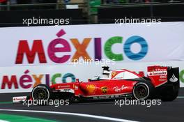 Kimi Raikkonen (FIN) Ferrari SF16-H. 28.10.2016. Formula 1 World Championship, Rd 19, Mexican Grand Prix, Mexico City, Mexico, Practice Day.