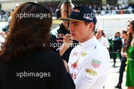 Max Verstappen (NLD) Red Bull Racing on the grid. 30.10.2016. Formula 1 World Championship, Rd 19, Mexican Grand Prix, Mexico City, Mexico, Race Day.