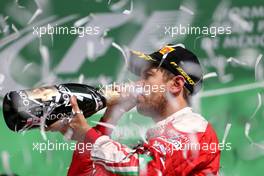 Sebastian Vettel (GER) Scuderia Ferrari  30.10.2016. Formula 1 World Championship, Rd 19, Mexican Grand Prix, Mexico City, Mexico, Race Day.